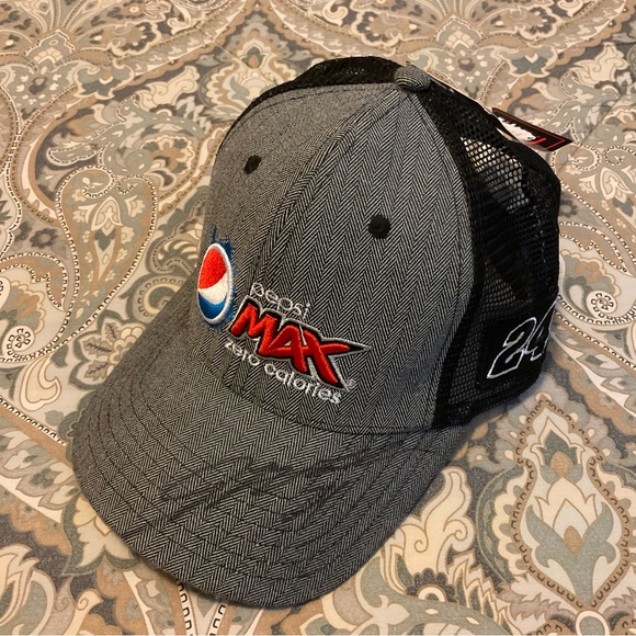 NWT VTG Chase Authentics Jeff Gordon #24 Signed Pepsi Max Hat